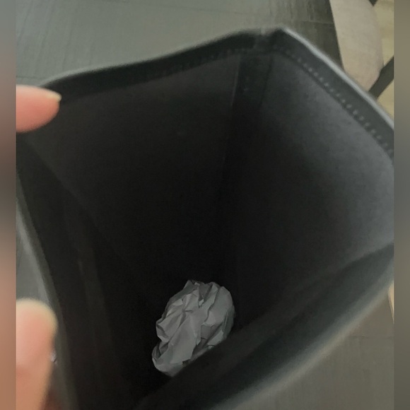 Sam Edelman Clive Black Black Leather Square Toe Tall Boot SZ 6 - Picture 8 of 8